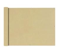 vidaXL Balcony Screen Oxford Fabric 90x600 cm Beige UK