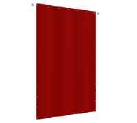 vidaXL Balcony Screen Red 140x240 cm Oxford Fabric, Red