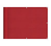 vidaXL Balcony Screen Red 75x800 cm 100% Polyester Oxford garden screen