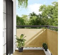 vidaXL Balcony Screen Sand 90x800 cm 100% Polyester Oxford