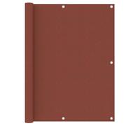 vidaXL Balcony Screen Terracotta 120x500 cm Oxford Fabric Protective Privacy