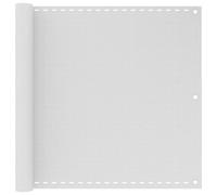 Vidaxl Balcony Screen White 90X300 Cm Hdpe