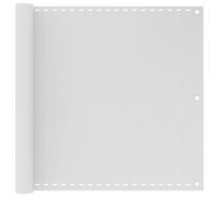 vidaXL Balcony Screen White 90x300 cm HDPE Outdoor Privacy Garden Sunshade