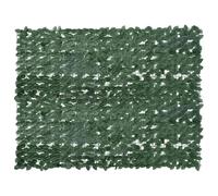 vidaXL Balcony Screen with Dark Green Leaves Garden Privacy Screen 200x150 cm