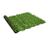 vidaXL Balcony Screen with Green Leaves 200x150 cm