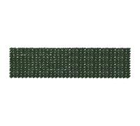 vidaXL Balcony Screen with Leaves Dark Green 400 x 100 cm