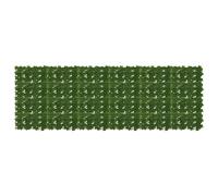 vidaXL Balcony Screen with Leaves Green 300 x 100 cm