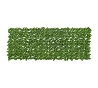 vidaXL Balcony Screen with Leaves Green and Yellow 200 x 75 cm, Artificial Leaf Ivy Privacy Screen, Modern Balcony Decor, EasyToClean Weather-Resistant Garden Divider, Outdoor Shade