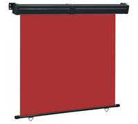 vidaXL Balcony Side Awning 165x250 cm Red