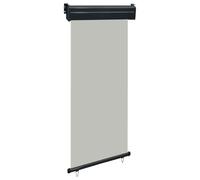vidaXL Balcony Side Awning 85x250 cm Grey