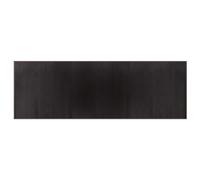 vidaXL Bamboo Area Rug - 100x300cm Dark Brown Rectangular Carpet Runner with Anti-Slip Backing for Living Room, Bedroom, Hallway