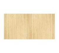 vidaXL Rug Rectangular Light Nature 100x200 cm Bamboo