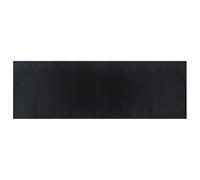 vidaXL Bamboo Area Rug - Rectangular, Black, 100x300 cm for Living Room/Bedroom, Non-Slip, Easy-Clean, Durable Natural Bamboo Floor Cover