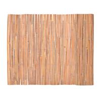 vidaXL Bamboo fence 100x400cm Outdoor Garden Barrier Panel Privacy Divider