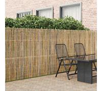 vidaXL Bamboo Fence Natural 400 x 150 cm Bamboo