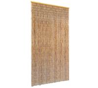 vidaXL Insect Door Curtain Bamboo 100x220cm Bug Fly Screen Blind Mesh Home