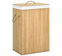 vidaXL Bamboo Laundry Basket 72 L