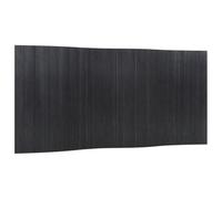 vidaXL Bamboo Room Divider - Grey Privacy Screen for Living Room, Bedroom, Office - 165x400 cm, Water-Resistant, Easy to Clean