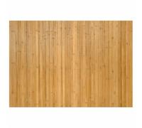 vidaXL Bamboo Rug - Natural Brown Rectangular Floor Mat/Carpet Runner for Living Room, Hallway - Anti-Slip, Water-Resistant, Easy Clean - 70x100cm