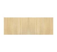 vidaXL Bamboo Rug - Rectangular Anti-Slip Light Nature Floor Mat/Area Carpet Runner, 70x200 cm, Water-Resistant for Living Room/Hallway