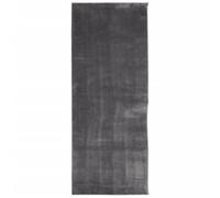 vidaXL Bamboo Runner Rug - Rectangular Grey 80x300 cm - Versatile, Durable & Anti-Slip for Living Room, Hallway