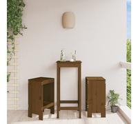 vidaXL Bar Stools 2 pcs Honey Brown 40x36x75 cm Solid Wood Pine