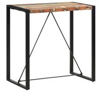 vidaXL Bar Table 110x60x110 cm Solid Reclaimed Wood