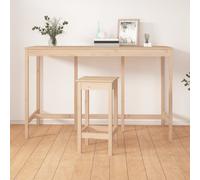 Vidaxl Bar Table 180X80X110 Cm Solid Wood Pine