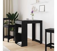 Bar Table Kitchen Pub Table Dining Room Bistro Table Engineered Wood vidaXL