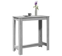 vidaXL Bar Table Grey Sonoma 102x50x103.5 cm Engineered Wood