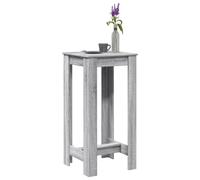 vidaXL Bar Table Kitchen Pub Table Bistro Table Grey Sonoma Engineered Wood