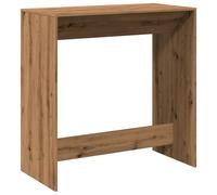 vidaXL Bar Table Kitchen Pub Table Bistro Table Artisan Oak Engineered Wood