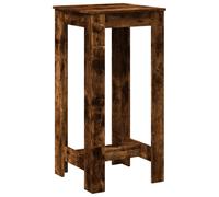 vidaXL Bar Table Kitchen Pub Table Bistro Table Smoked Oak Engineered Wood