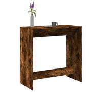 vidaXL Bar Table Smoked Oak 102x50x103.5 cm Engineered Wood