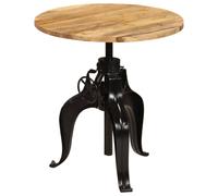 vidaXL Bar Table Solid Mango Wood 75x(76-110) cm