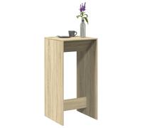 vidaXL Bar Table Sonoma Oak 51x50x103.5 cm Engineered Wood UK