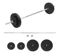 Vidaxl Barbell With Plates Set 30 Kg