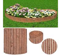 vidaXL Bark Fence 1000x30 cm