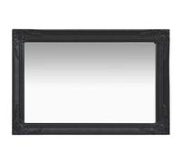 vidaXL Baroque Style Wall Mirror 60 x 40 cm Black