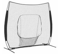 vidaXL Baseball Net for Outdoor Training Sports Exercise Softball Equipment and Accessories for Athletes Portable