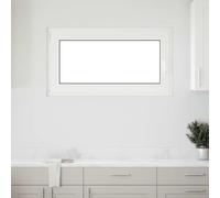 vidaXL Basement Window "RISOR" 110x60 cm Tilt&Turn DIN Left White