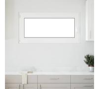 vidaXL Basement Window "RISOR" 120x60 cm Tilt&Turn DIN Left Anthracite