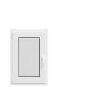 vidaXL Basement Window RISOR 50 x 70 cm PVC and Glass