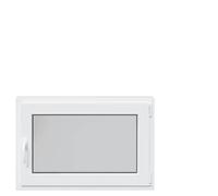 vidaXL Basement Window RISOR 90x50 cm - Tilt & Turn - Anthracite - PVC Frame with Thermal Glazing and Seal Technology - Ideal for Basements, Garden Sheds, and Garages