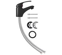 Vidaxl Basin Mixer Tap Black 13X10 Cm