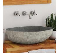 Vidaxl Basin River Stone Oval (45-53)X(34-41) Cm