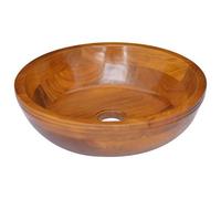 Vidaxl Basin Solid Teak Wood 40X10 Cm Basins