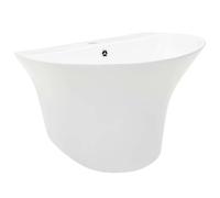 vidaXL Basin White 56 x 48 x 42 cm Glazed Ceramic, Bathroom Renovation, Modern W