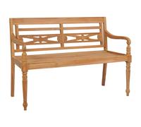 vidaXL Batavia Bench 120 cm Teak