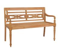 vidaXL Batavia Bench 120 cm Teak